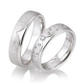 Breuning Sternenhimmel Trauringe - 48/05888 & 48/05887